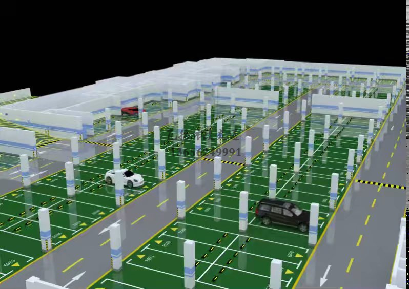 老小區停車場劃線設計規劃,地下停車場劃線施工方案?